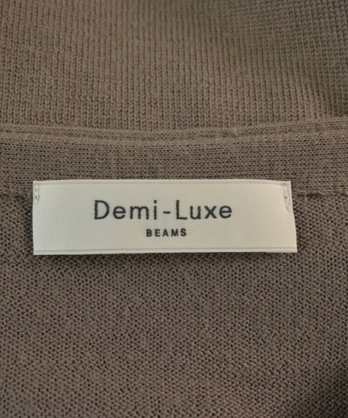 Demi-Luxe BEAMS（デミルクスビームス）ワンピース 茶 サイズ:F レディース/2200652041026