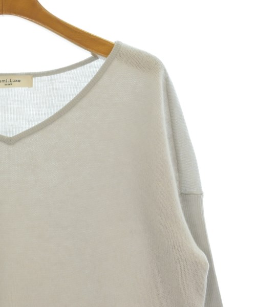 Demi-Luxe BEAMS（デミルクスビームス）ニット・セーター グレー サイズ:F レディース/2200652041040