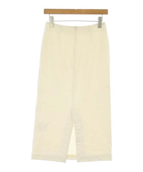 Demi-Luxe BEAMS（デミルクスビームス）ロング・マキシ丈スカート 白 サイズ:36(S位) レディース/2200652209037