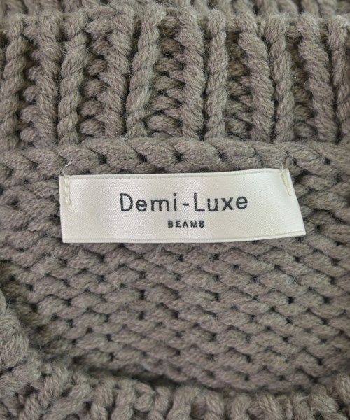 Demi-Luxe BEAMS（デミルクスビームス）ニット・セーター 茶 サイズ:F レディース/2200649632046