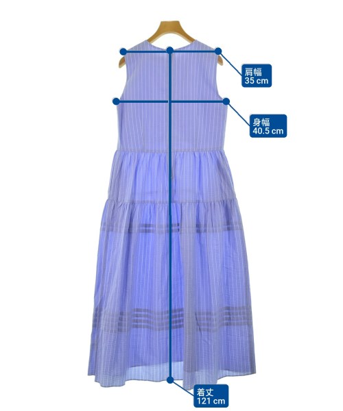 Demi-Luxe BEAMS（デミルクスビームス）ワンピース 青 サイズ:38(M位) レディース/2200652893205