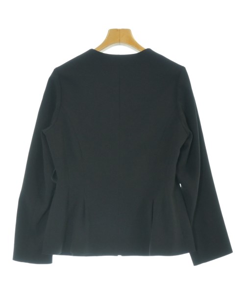 Demi-Luxe BEAMS（デミルクスビームス）ノーカラージャケット 黒 サイズ:38(M位) レディース/2200650911017