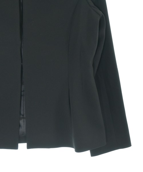 Demi-Luxe BEAMS（デミルクスビームス）ノーカラージャケット 黒 サイズ:38(M位) レディース/2200650911017