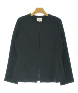 Demi-Luxe BEAMS（デミルクスビームス）ノーカラージャケット 黒 サイズ:38(M位) レディース/2200650911017