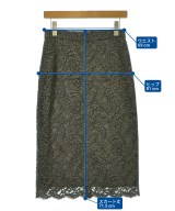 Demi-Luxe BEAMS（デミルクスビームス）ロング・マキシ丈スカート カーキ サイズ:38(M位) レディース/2200653561035