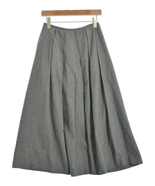 Demi-Luxe BEAMS(デミルクスビームス)ロング・マキシ丈スカート グレー サイズ:38(M位)/2200659754011
