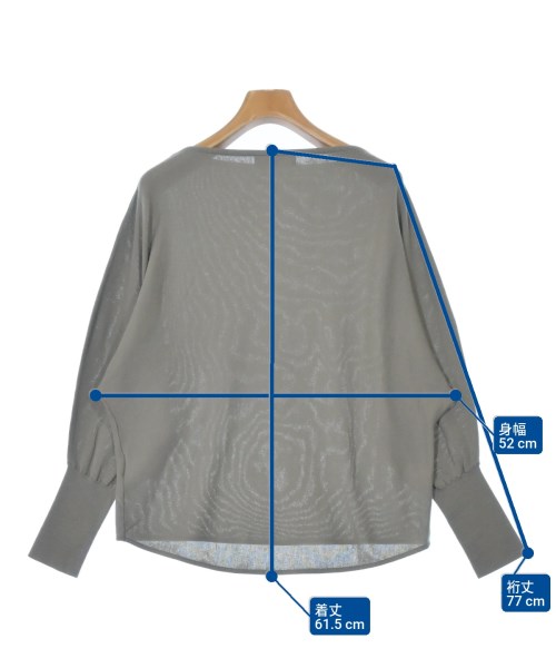 Demi-Luxe BEAMS（デミルクスビームス）ニット・セーター カーキ サイズ:-(M位) レディース/2200659416117