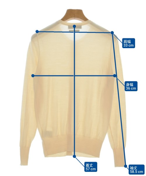 Demi-Luxe BEAMS（デミルクスビームス）カーディガン 黄 サイズ:-(M位) レディース/2200656373093