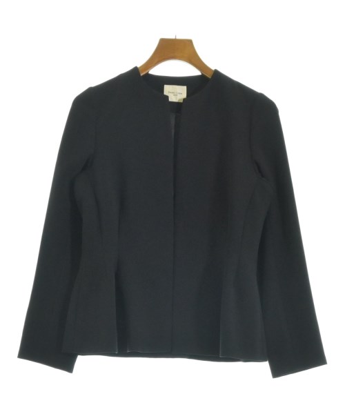 Demi-Luxe BEAMS(デミルクスビームス)ノーカラージャケット 黒 サイズ:40(M位)/2200661680025