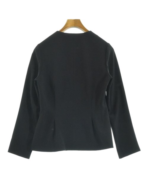 Demi-Luxe BEAMS（デミルクスビームス）ノーカラージャケット 黒 サイズ:40(M位) レディース/2200661680025