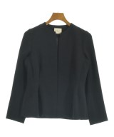 Demi-Luxe BEAMS（デミルクスビームス）ノーカラージャケット 黒 サイズ:40(M位) レディース/2200661680025