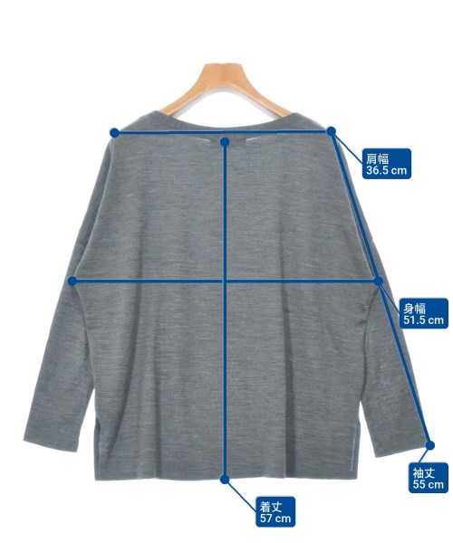 Demi-Luxe BEAMS（デミルクスビームス）Tシャツ・カットソー グレー サイズ:F レディース/2200662221029