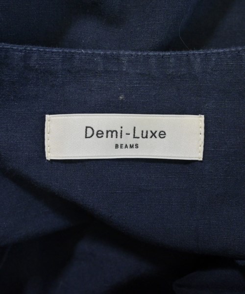 Demi-Luxe BEAMS（デミルクスビームス）ワンピース 紺 サイズ:36(S位) レディース/2200710132031