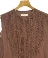 Demi-Luxe BEAMS（デミルクスビームス）ブラウス 茶 サイズ:36(S位) レディース/2200712701044