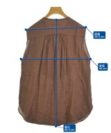 Demi-Luxe BEAMS（デミルクスビームス）ブラウス 茶 サイズ:36(S位) レディース/2200712701044