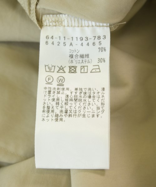 Demi-Luxe BEAMS（デミルクスビームス）カジュアルシャツ ベージュ サイズ:F レディース/2200711538078