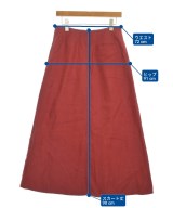 Demi-Luxe BEAMS（デミルクスビームス）ロング・マキシ丈スカート 赤 サイズ:38(M位) レディース/2200714922027