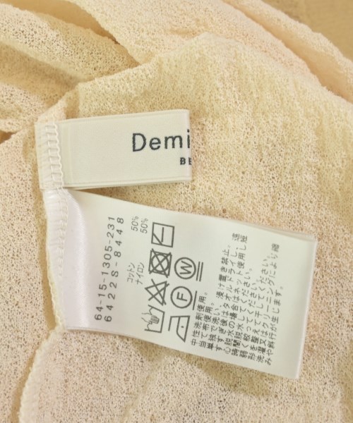 Demi-Luxe BEAMS（デミルクスビームス）ニット・セーター ベージュ サイズ:F レディース/2200695870027