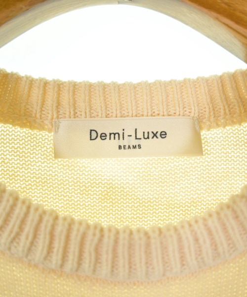 Demi-Luxe BEAMS（デミルクスビームス）ニット・セーター ベージュ サイズ:-(L位) レディース/2200714056104