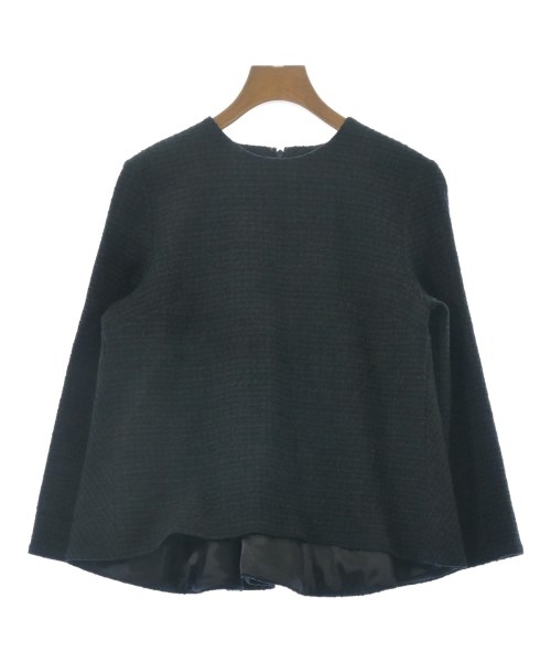 Demi-Luxe BEAMS(デミルクスビームス)ブラウス 紺 サイズ:38(M位)/2200633683085