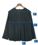 Demi-Luxe BEAMS（デミルクスビームス）ブラウス 紺 サイズ:38(M位) レディース/2200633683085