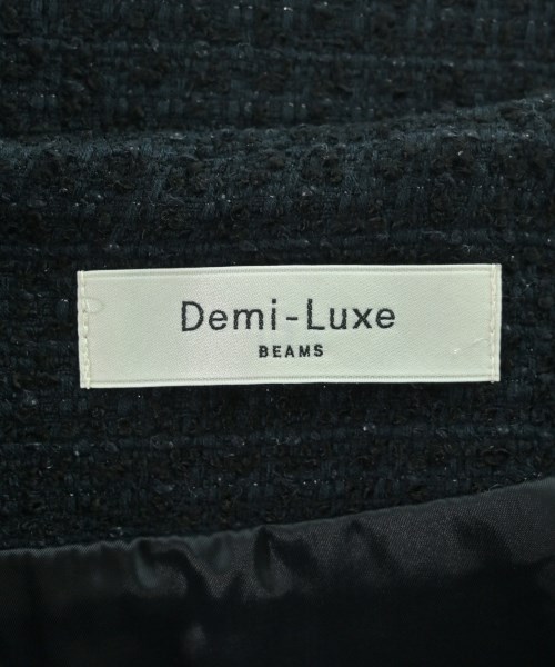 Demi-Luxe BEAMS（デミルクスビームス）ひざ丈スカート 紺 サイズ:38(M位) レディース/2200633683139