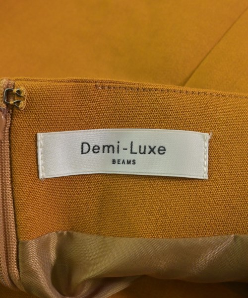 Demi-Luxe BEAMS（デミルクスビームス）ロング・マキシ丈スカート オレンジ サイズ:38(M位) レディース/2200645661026