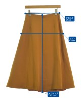 Demi-Luxe BEAMS（デミルクスビームス）ロング・マキシ丈スカート オレンジ サイズ:38(M位) レディース/2200645661026