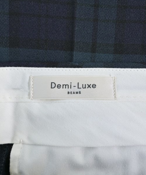 Demi-Luxe BEAMS（デミルクスビームス）スラックス 紺 サイズ:36(S位) レディース/2200645708028