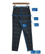 Demi-Luxe BEAMS（デミルクスビームス）スラックス 紺 サイズ:36(S位) レディース/2200645708028