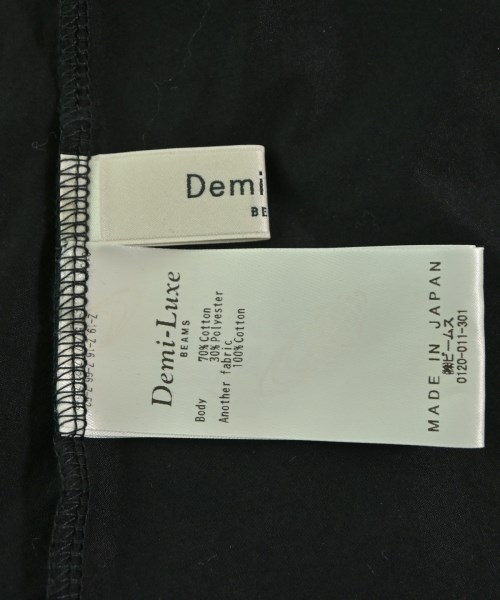 Demi-Luxe BEAMS（デミルクスビームス）ノースリーブ 黒 サイズ:F レディース/2200634670060