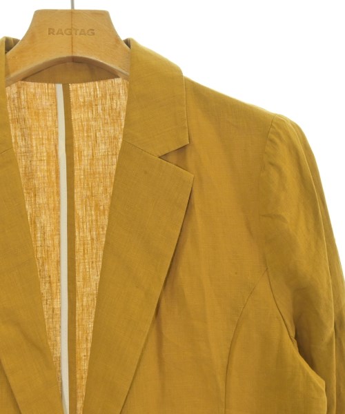 Demi-Luxe BEAMS（デミルクスビームス）カジュアルジャケット 黄 サイズ:38(M位) レディース/2200639150048
