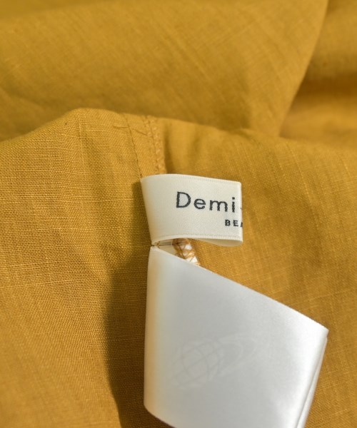 Demi-Luxe BEAMS（デミルクスビームス）ブラウス 黄 サイズ:38(M位) レディース/2200639150055