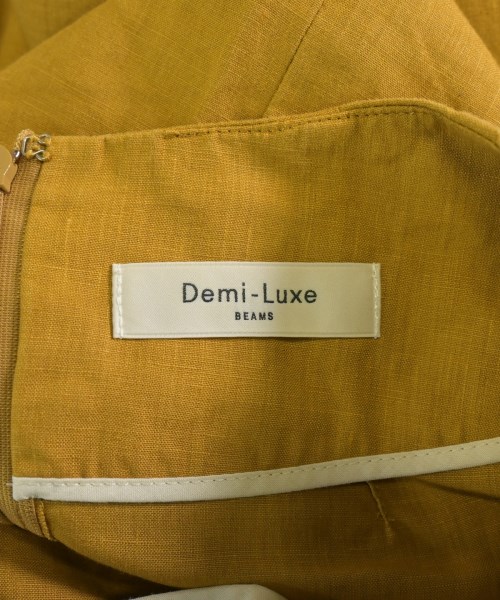 Demi-Luxe BEAMS（デミルクスビームス）ロング・マキシ丈スカート 黄 サイズ:38(M位) レディース/2200639150062