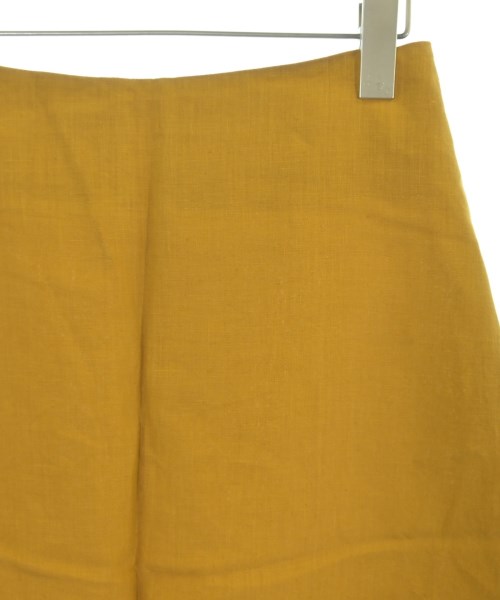 Demi-Luxe BEAMS（デミルクスビームス）ロング・マキシ丈スカート 黄 サイズ:38(M位) レディース/2200639150062