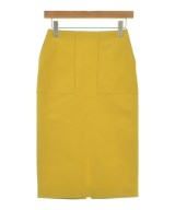 Demi-Luxe BEAMS（デミルクスビームス）ひざ丈スカート 黄 サイズ:34(XS位) レディース/2200647631027