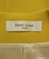 Demi-Luxe BEAMS（デミルクスビームス）ひざ丈スカート 黄 サイズ:34(XS位) レディース/2200647631027