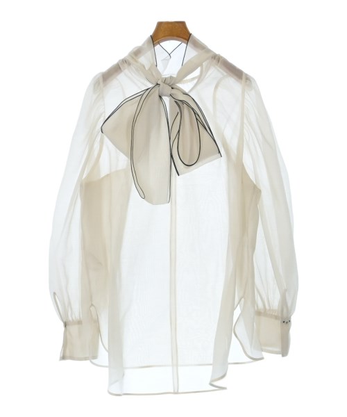 Demi-Luxe BEAMS（デミルクスビームス）ブラウス ベージュ サイズ:36(S位) レディース/2200637107013