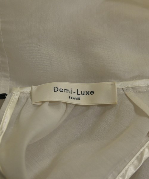 Demi-Luxe BEAMS（デミルクスビームス）ブラウス ベージュ サイズ:36(S位) レディース/2200637107013