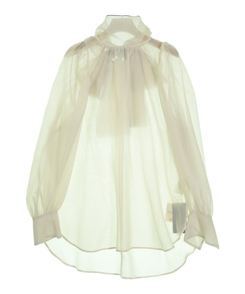 Demi-Luxe BEAMS(デミルクスビームス)ブラウス 白 サイズ:36(S位)/2200637193320