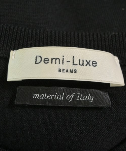 Demi-Luxe BEAMS（デミルクスビームス）ニット・セーター 黒 サイズ:-(XL位) レディース/2200636897083