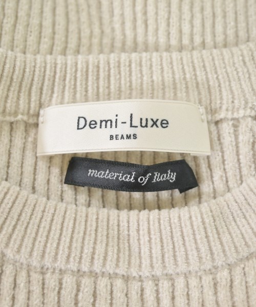Demi-Luxe BEAMS（デミルクスビームス）ニット・セーター ベージュ サイズ:-(S位) レディース/2200649080038