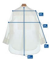 Demi-Luxe BEAMS（デミルクスビームス）カジュアルシャツ 白 サイズ:38(M位) レディース/2200641937125