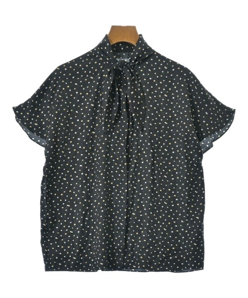 Demi-Luxe BEAMS(デミルクスビームス)ブラウス 黒 サイズ:38(M位)/2200641937286