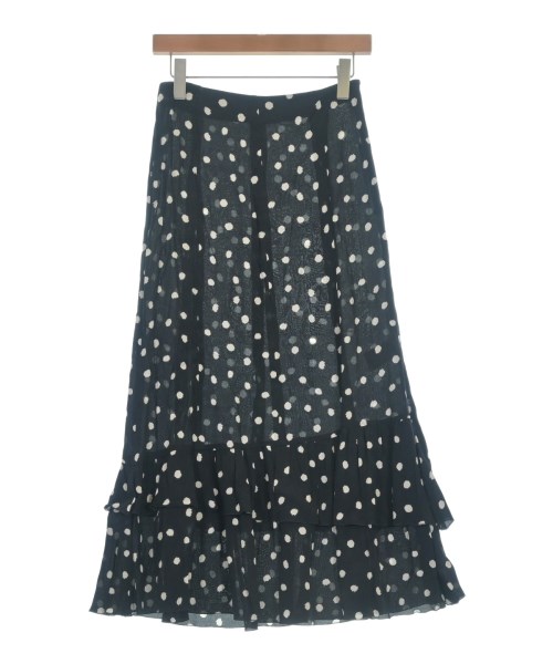 Demi-Luxe BEAMS(デミルクスビームス)ロング・マキシ丈スカート 黒 サイズ:36(S位)/2200639106229