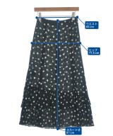 Demi-Luxe BEAMS（デミルクスビームス）ロング・マキシ丈スカート 黒 サイズ:36(S位) レディース/2200639106229
