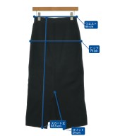 Demi-Luxe BEAMS（デミルクスビームス）ロング・マキシ丈スカート 黒 サイズ:36(S位) レディース/2200639106243