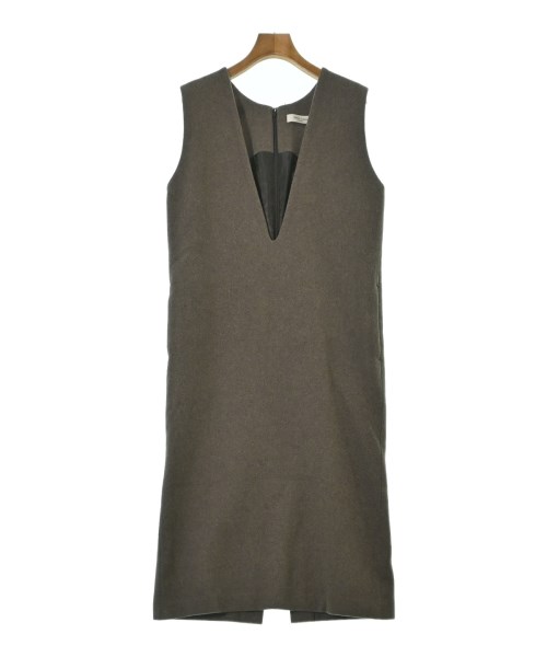 Demi-Luxe BEAMS(デミルクスビームス)ワンピース 茶 サイズ:38(M位)/2200641221057