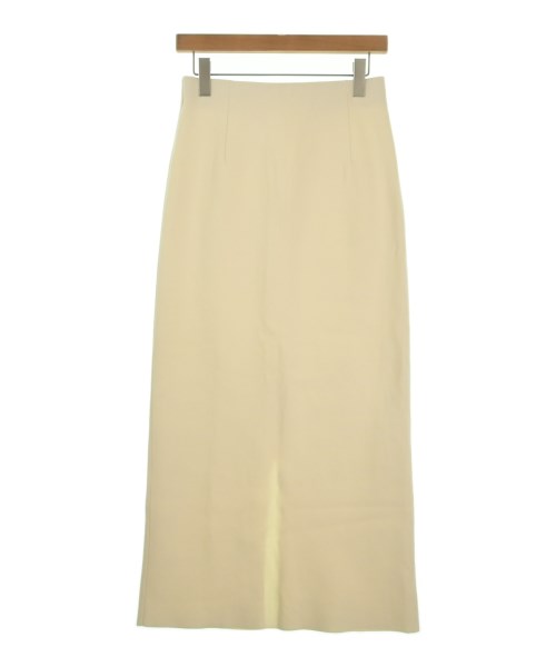 Demi-Luxe BEAMS(デミルクスビームス)ひざ丈スカート 白 サイズ:F/2200650680050