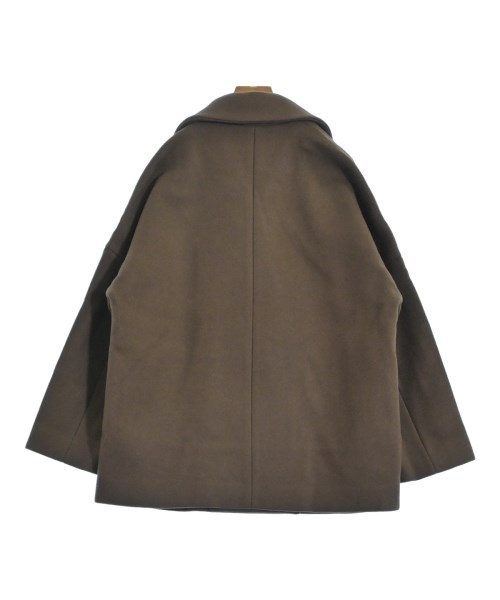 Demi-Luxe BEAMS（デミルクスビームス）ピーコート 茶 サイズ:38(M位) レディース/2200647822029